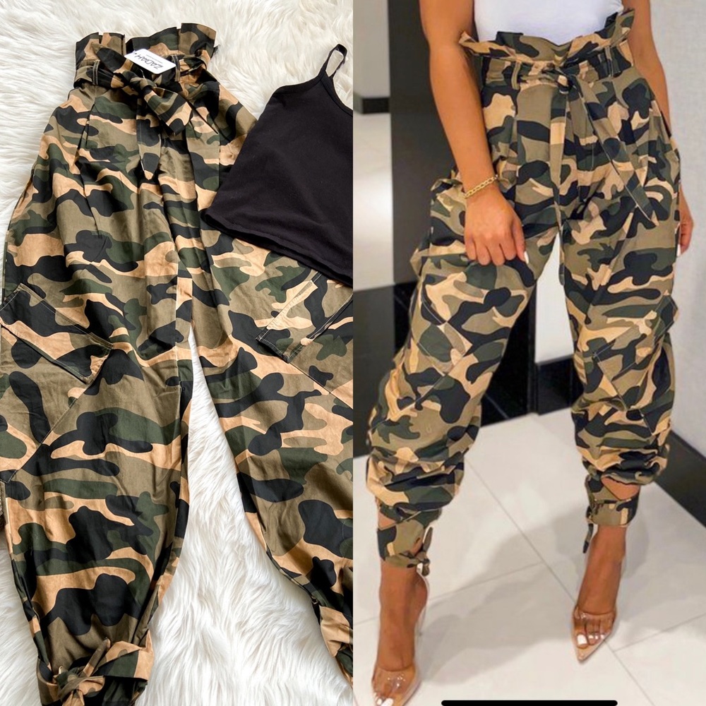 Camo Pants (Olive)